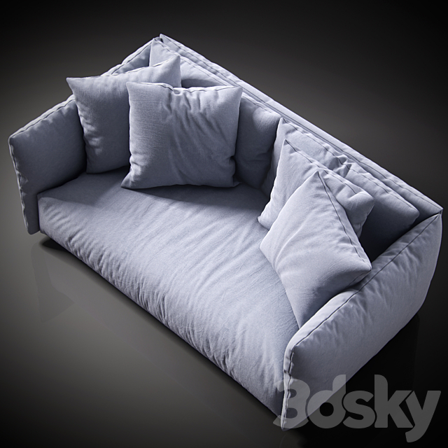 Sofa Meridiani Scott 3DSMax File - thumbnail 3