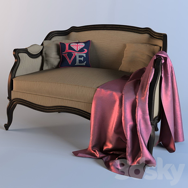 SOFA mini classis 3DSMax File - thumbnail 1