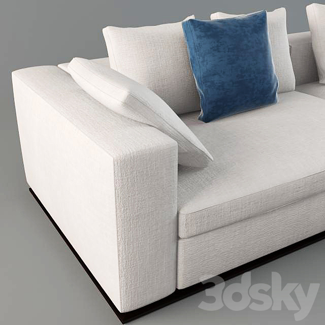 Sofa Minotti Leonard 3DSMax File - thumbnail 3