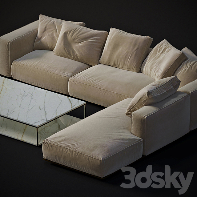 Sofa modular Grandemare 3DSMax File - thumbnail 2