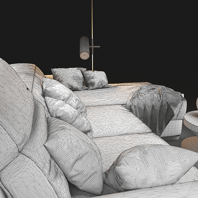 Sofa natuzzi diesis 2828 3DSMax File - thumbnail 3