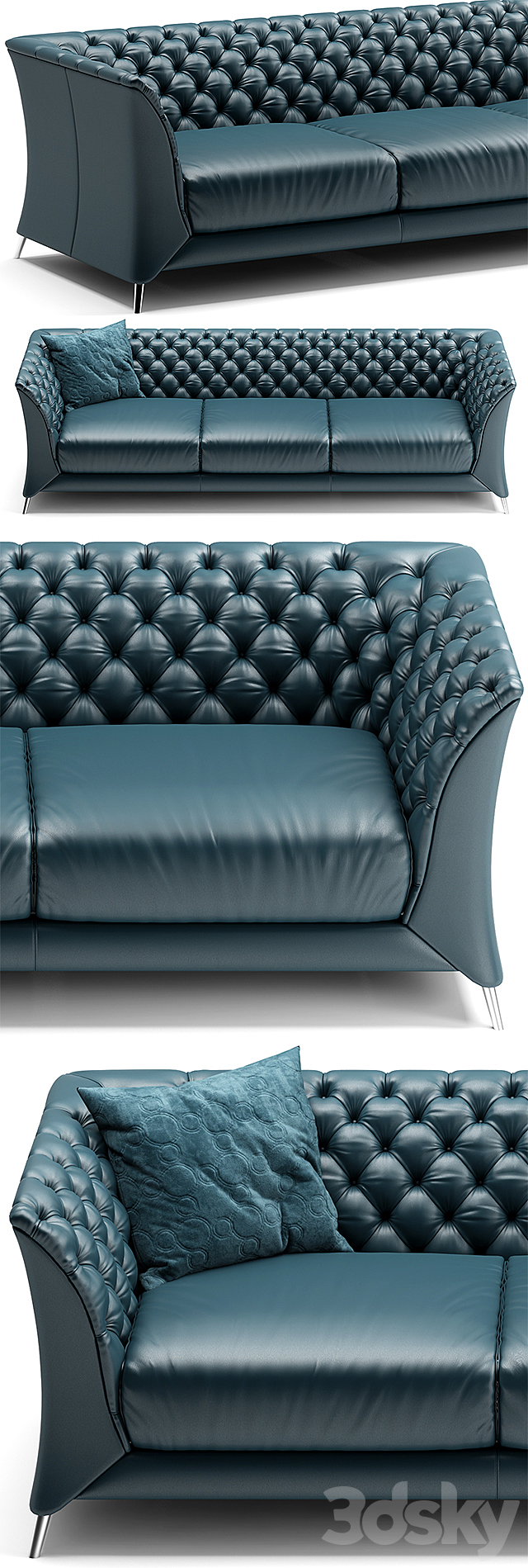 Sofa natuzzi La Scala 3DSMax File - thumbnail 2