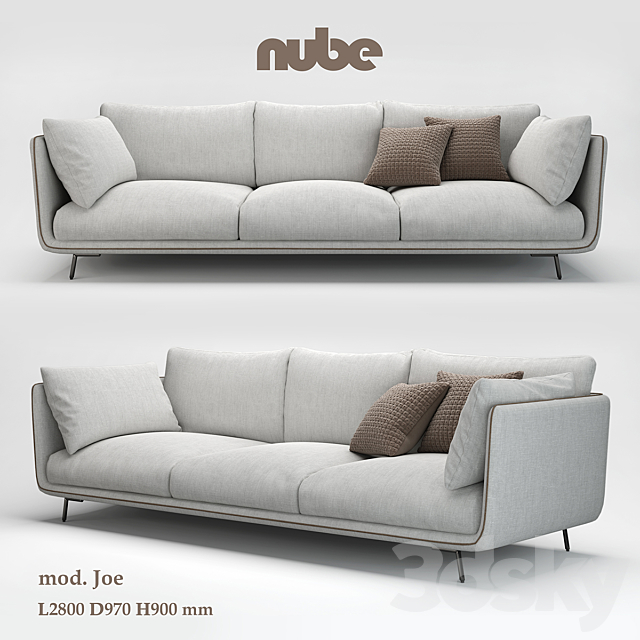 sofa Nube Joe 3DSMax File - thumbnail 1