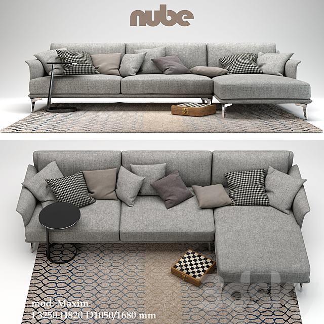 sofa Nube Maxim 3DSMax File - thumbnail 1