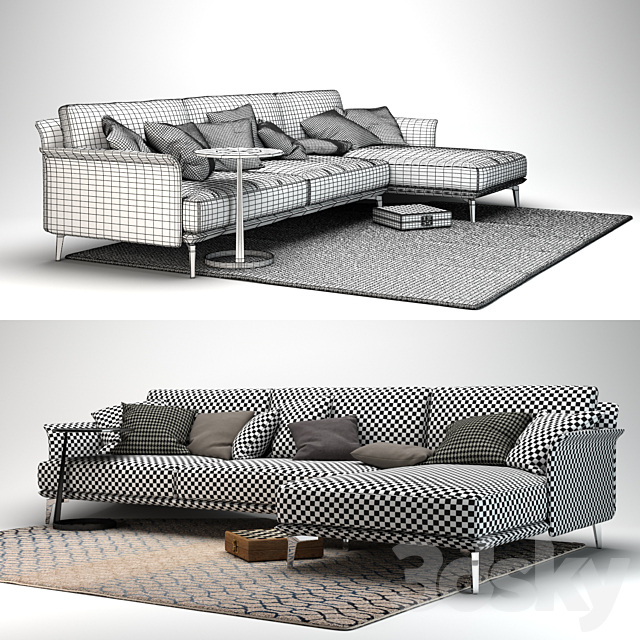 sofa Nube Maxim 3DSMax File - thumbnail 3