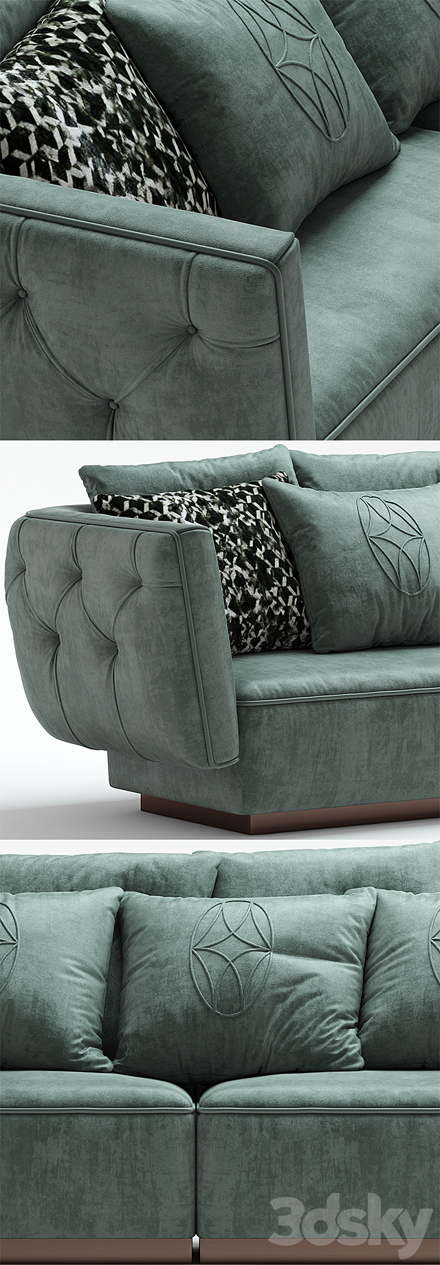 Sofa OPERA CONTEMPORARY SIMON 3DSMax File - thumbnail 2