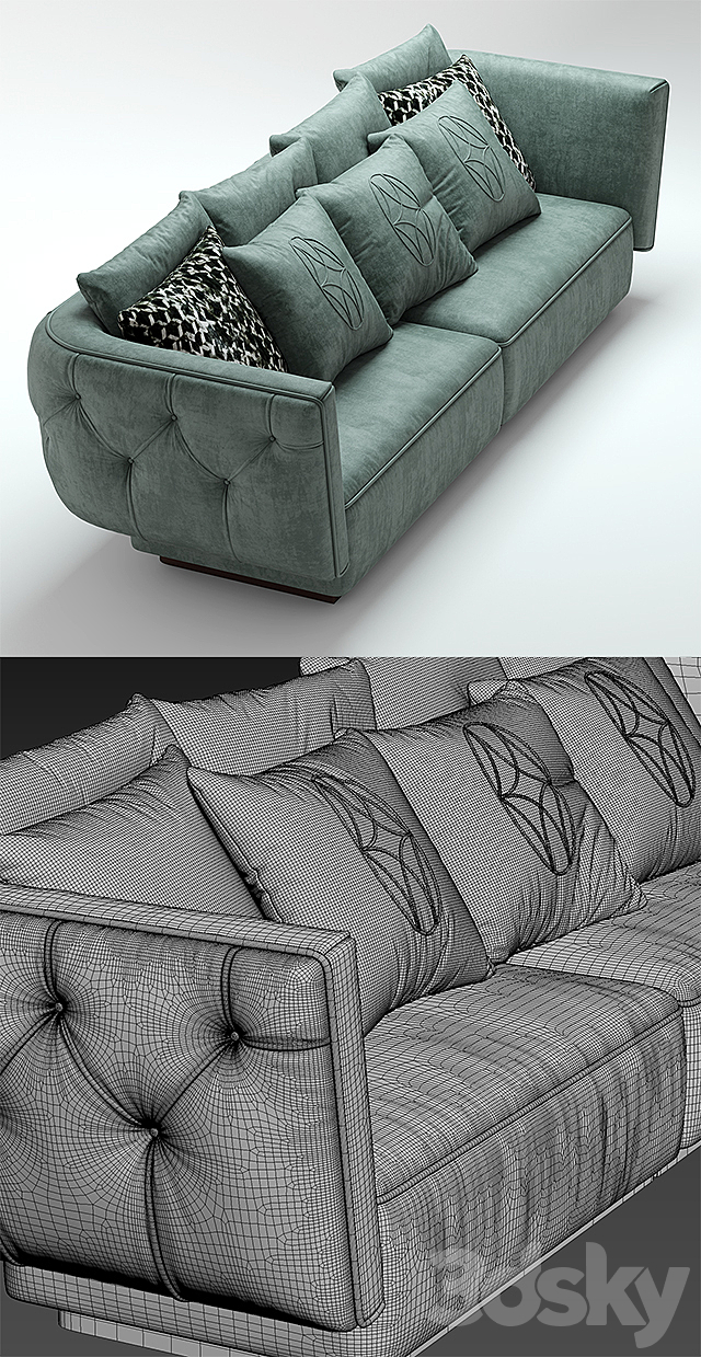 Sofa OPERA CONTEMPORARY SIMON 3DSMax File - thumbnail 3