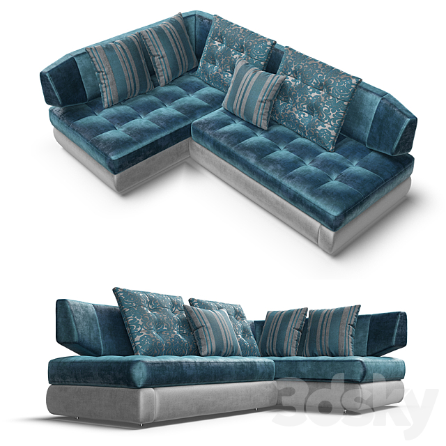 sofa Palermo March 8 3DSMax File - thumbnail 2