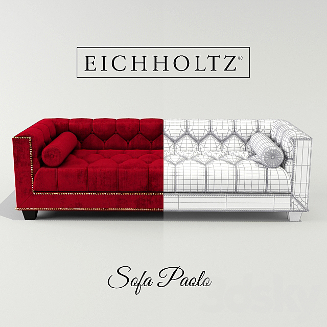 Sofa Paolo 3DSMax File - thumbnail 3