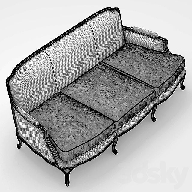 Sofa PIGRA divano 2900 3DSMax File - thumbnail 3