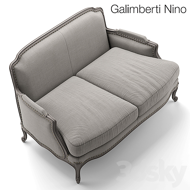 Sofa PIGRA divano 3DSMax File - thumbnail 2