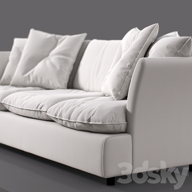 Sofa PILLOW 3DSMax File - thumbnail 3