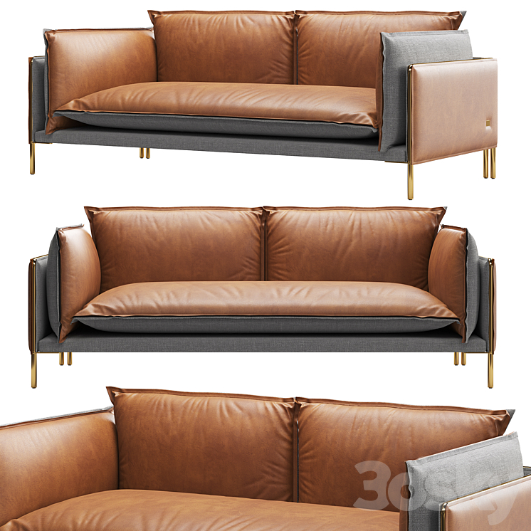 Sofa PIN by 12H 3DS Max Model - thumbnail 1