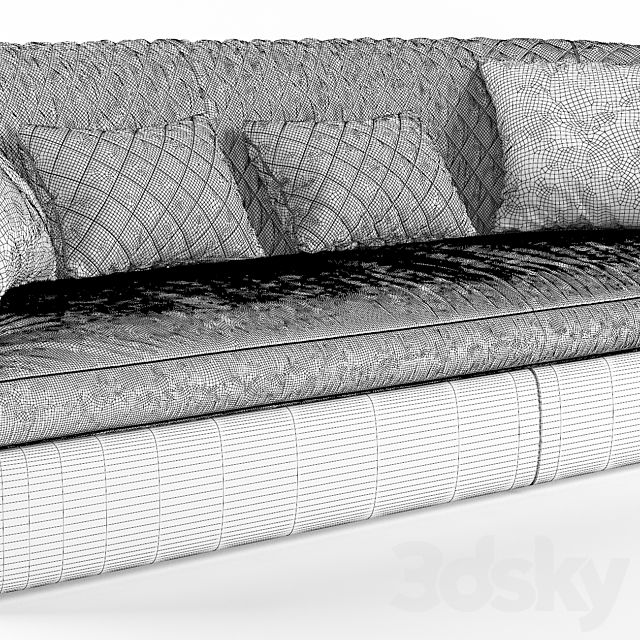 Sofa Portofino Cantori 3DSMax File - thumbnail 3