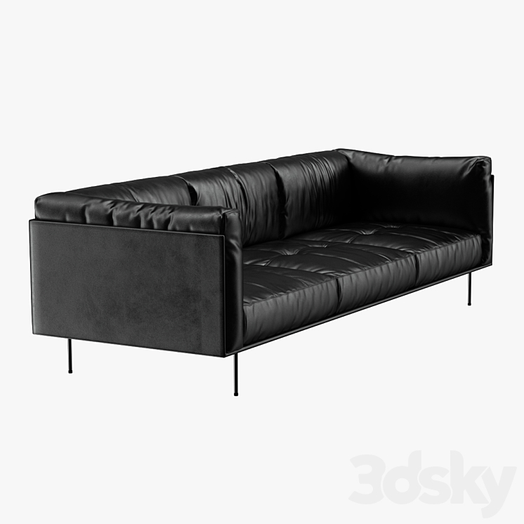 Sofa Rod 3DS Max Model - thumbnail 2