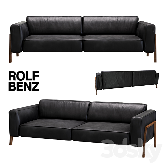 Sofa Rolf Benz Bacio 3DSMax File - thumbnail 1