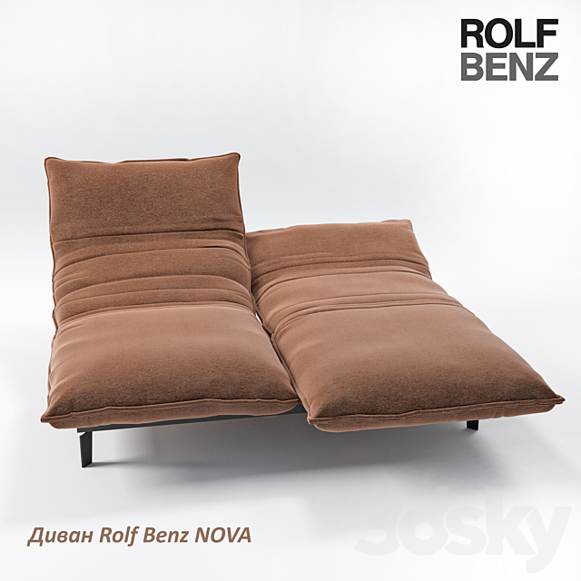 Sofa Rolf Benz NOVA 3DSMax File - thumbnail 2