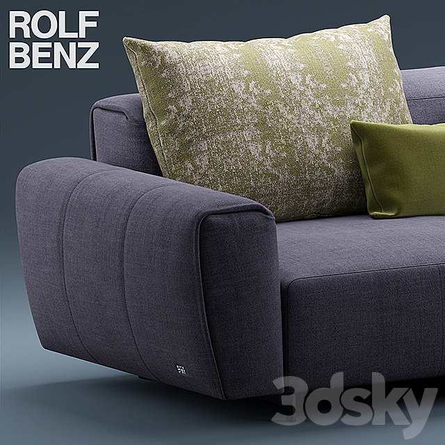 Sofa ROLF BENZ TENO 3DSMax File - thumbnail 3