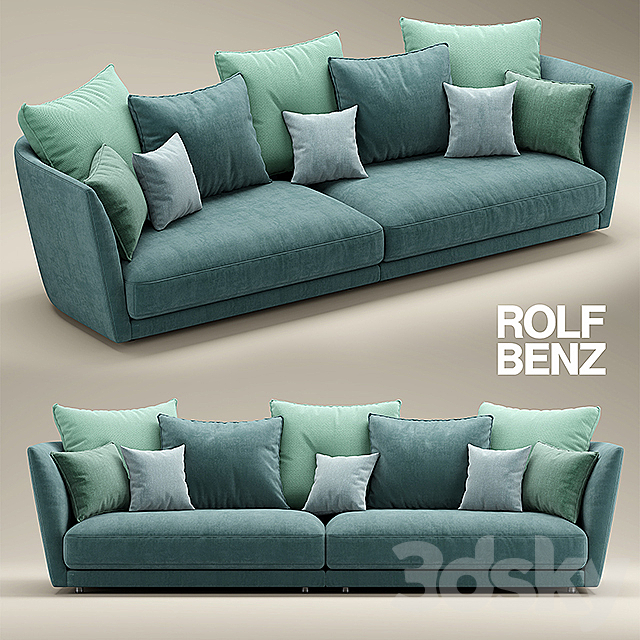 Sofa ROLF BENZ TONDO 3DSMax File - thumbnail 1