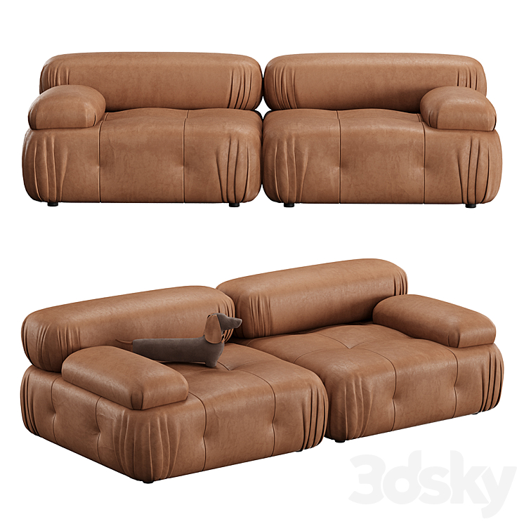 Sofa ROSHE Sofaclub 3DS Max Model - thumbnail 2