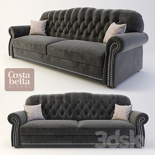 Sofa Royal Costa Bella 3DSMax File - thumbnail 1