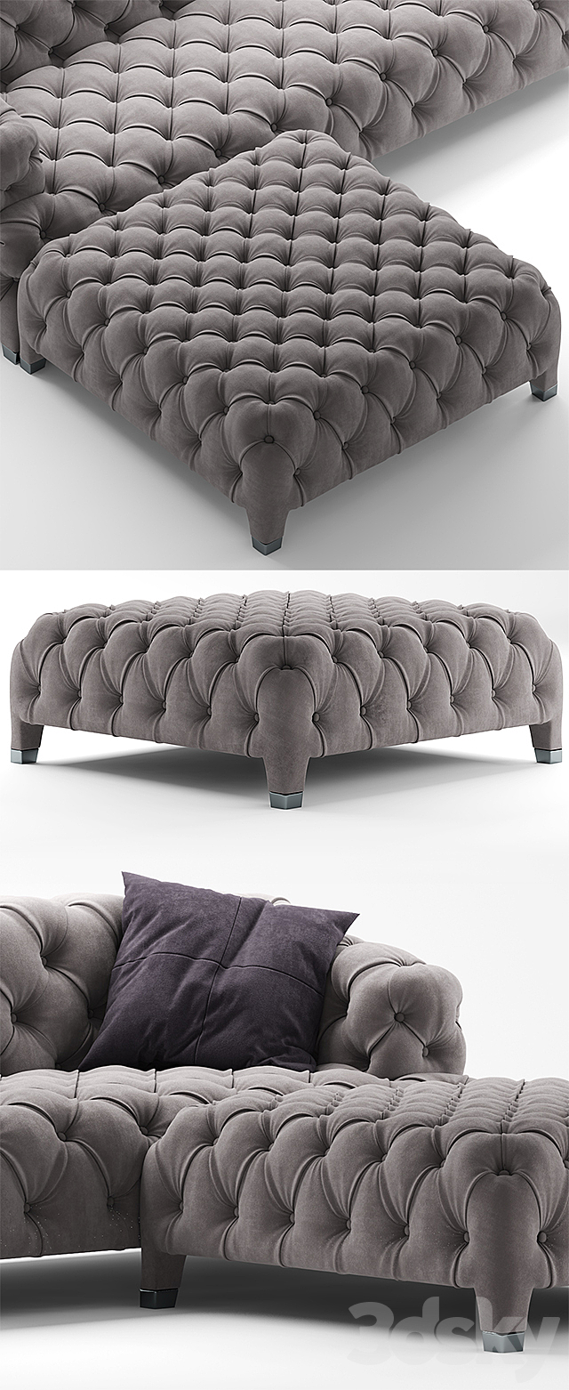 Sofa rugiano cloud 3DSMax File - thumbnail 2