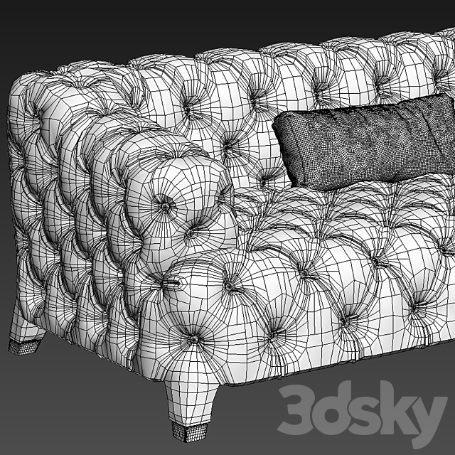 Sofa rugiano cloud 3DSMax File - thumbnail 3