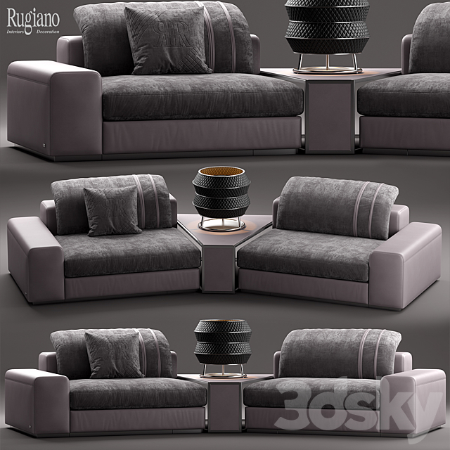 Sofa Rugiano MIAMI 3DSMax File - thumbnail 1