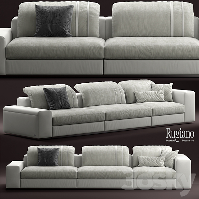 Sofa Rugiano MIAMI 3DSMax File - thumbnail 1