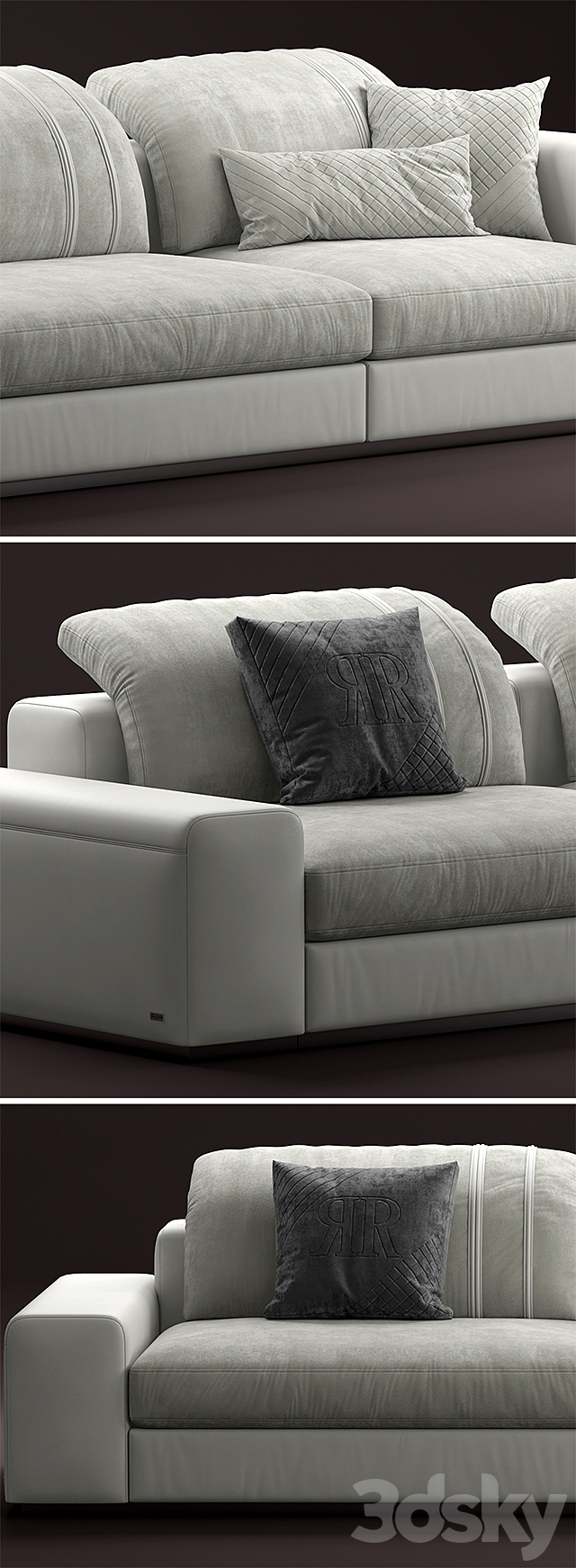 Sofa Rugiano MIAMI 3DSMax File - thumbnail 2