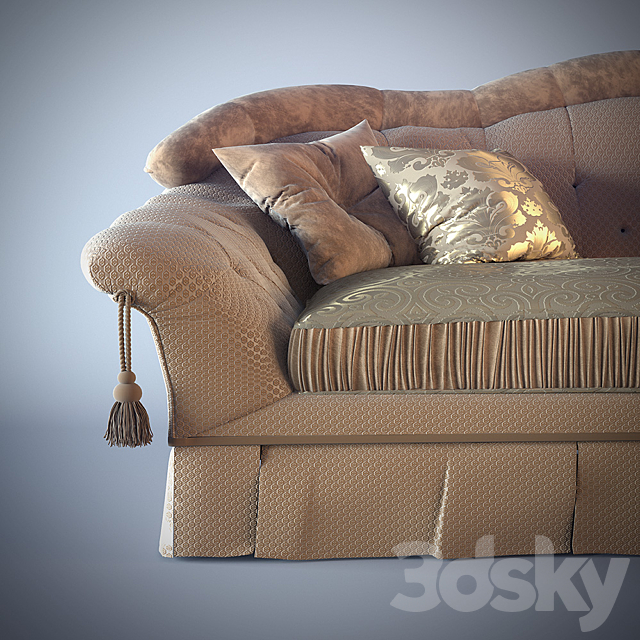 Sofa Savoy Provasi PR1101 3DS Max Model - thumbnail 2