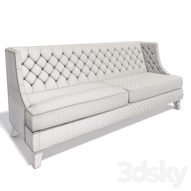 Sofa Seven Sedie – 9850E 3DSMax File - thumbnail 3