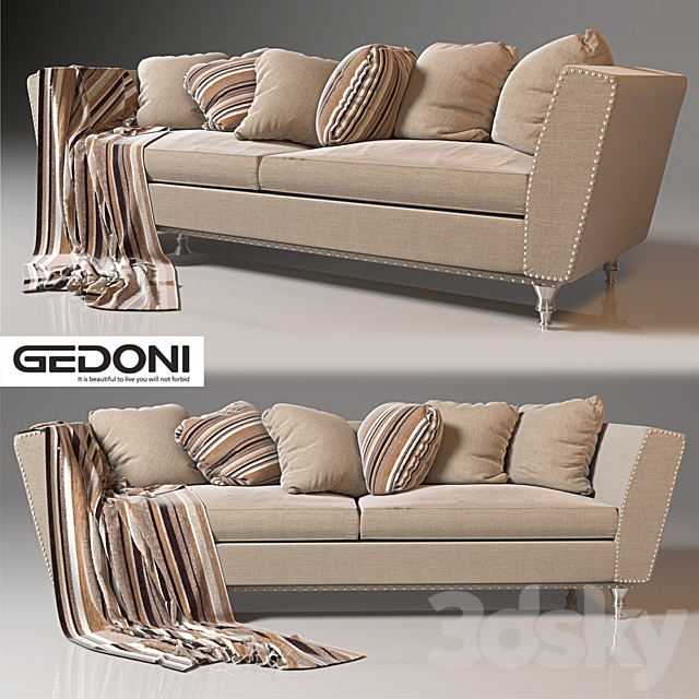 sofa sofa GEDONI 3DSMax File - thumbnail 1