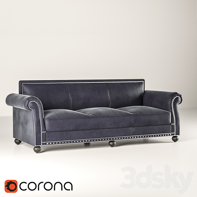 Sofa SOFAS&DECOR 3DSMax File - thumbnail 1