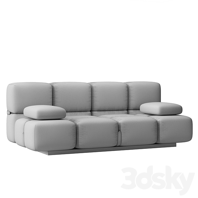 Sofa Sohay by Natuzzi 3DSMax File - thumbnail 4