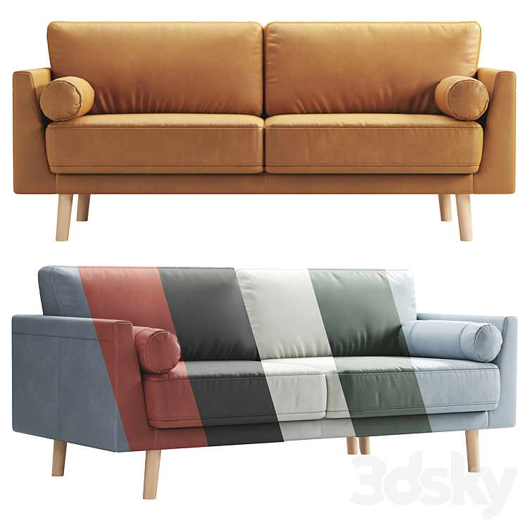 Sofa Storm 3DS Max Model - thumbnail 1