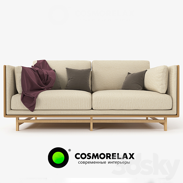 Sofa SW 3DSMax File - thumbnail 1