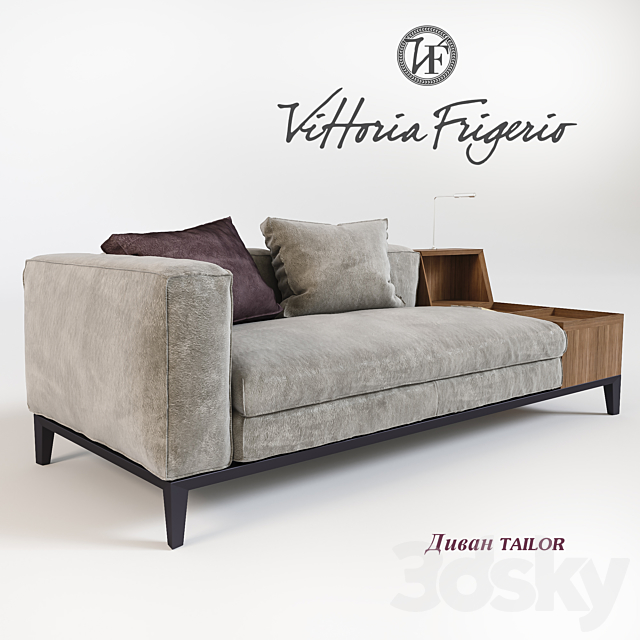 Sofa TAILOR 3DSMax File - thumbnail 2