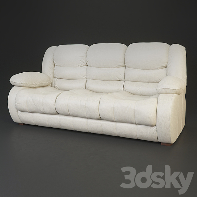 SOFA THREE Silvio FABIKI FREEDOM 3DSMax File - thumbnail 2