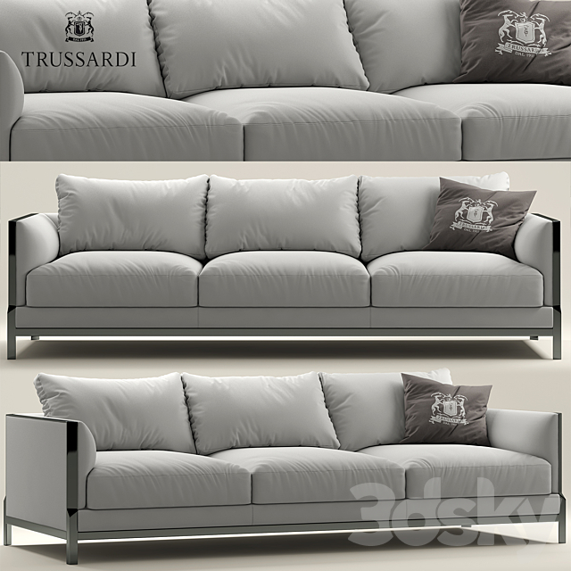 Sofa Trussardi Casa Band Sofa 3DSMax File - thumbnail 1