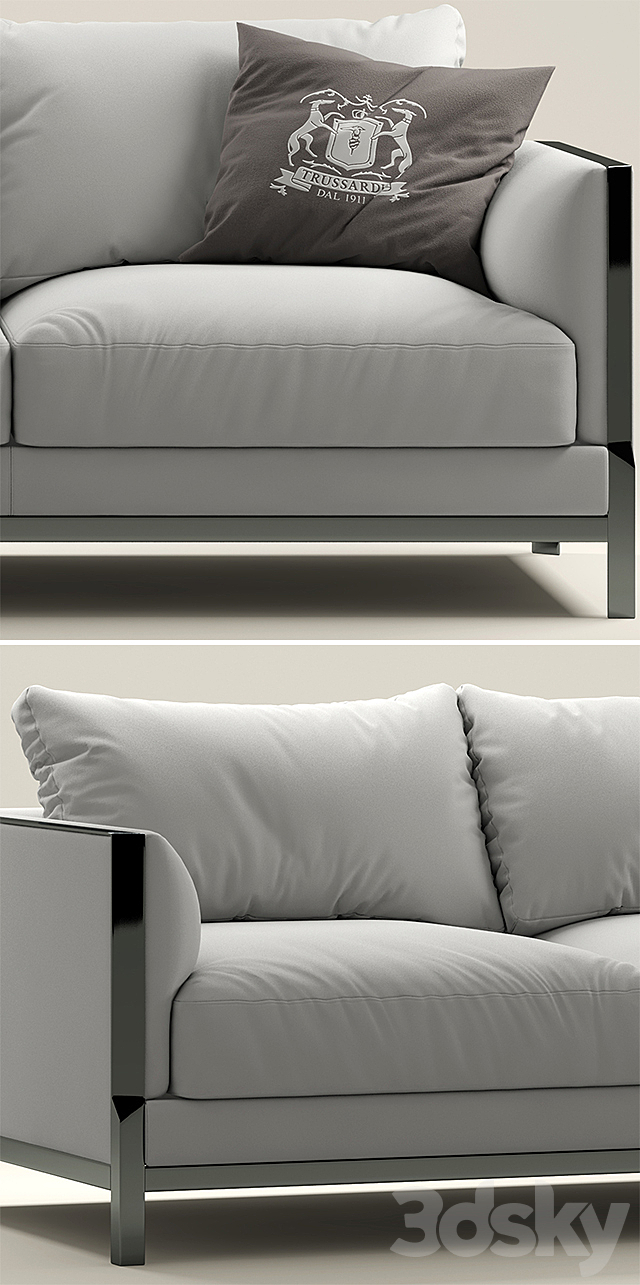 Sofa Trussardi Casa Band Sofa 3DSMax File - thumbnail 2