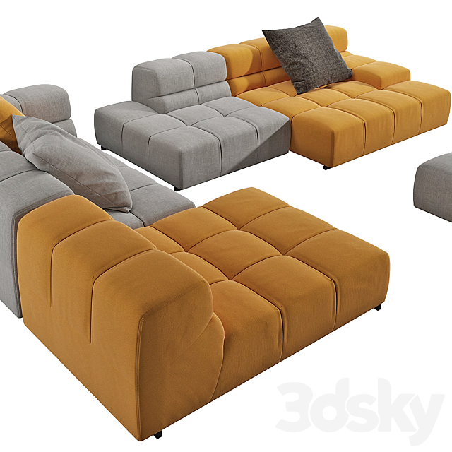 Sofa Tufty-Time 15 from B&B Italia 3DSMax File - thumbnail 2