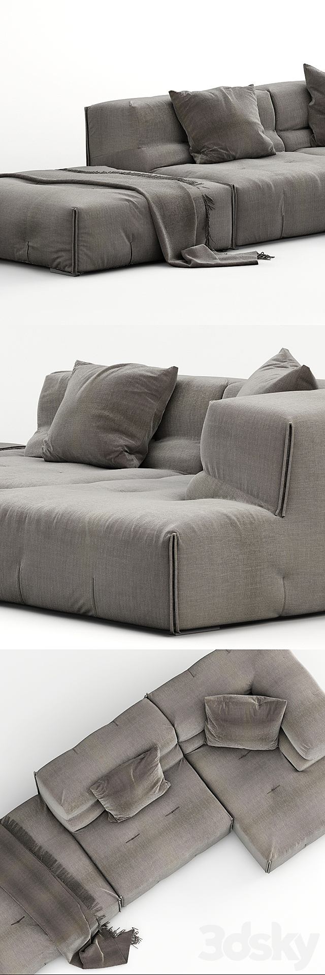 Sofa TUFTY-TOO 3DSMax File - thumbnail 2