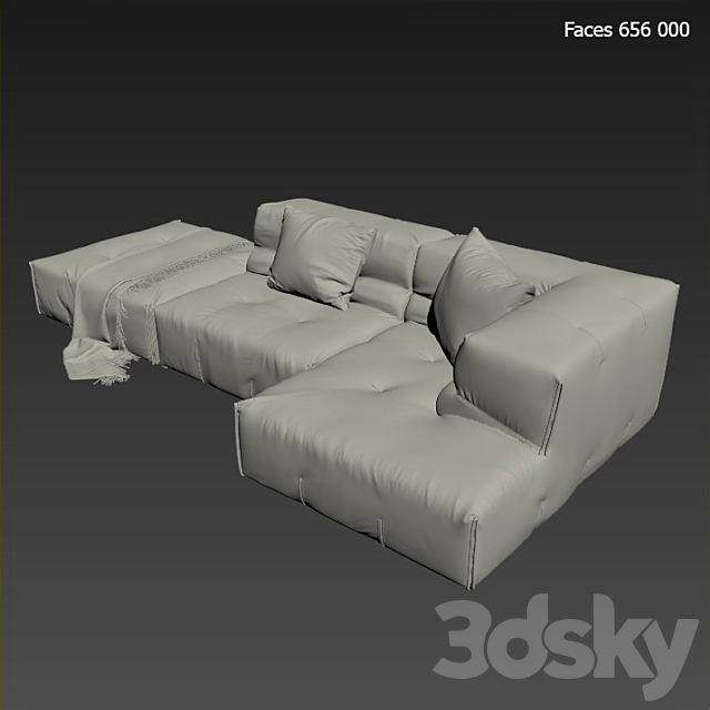 Sofa TUFTY-TOO 3DSMax File - thumbnail 3