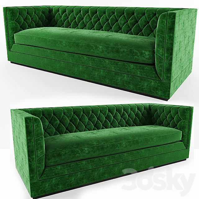 Sofa Tuxedo Sofa 3DSMax File - thumbnail 1