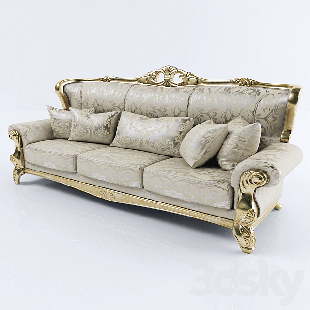 Sofa Ulisse Silik 3DSMax File - thumbnail 1