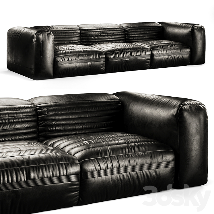 Sofa Vicious Giopagani 3DS Max Model - thumbnail 1