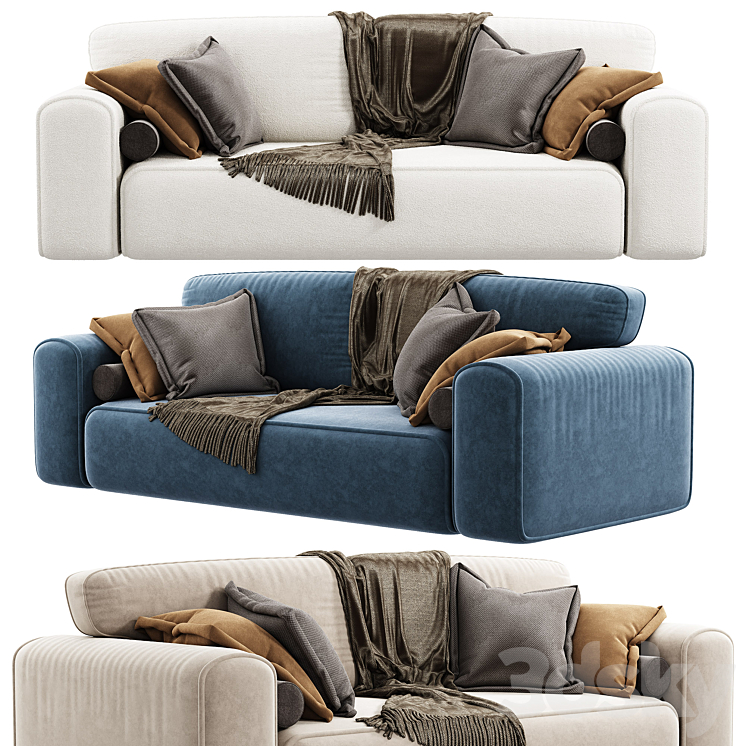 Sofa VIENA from Sofa ru| Viena Sofa 3DS Max Model - thumbnail 1