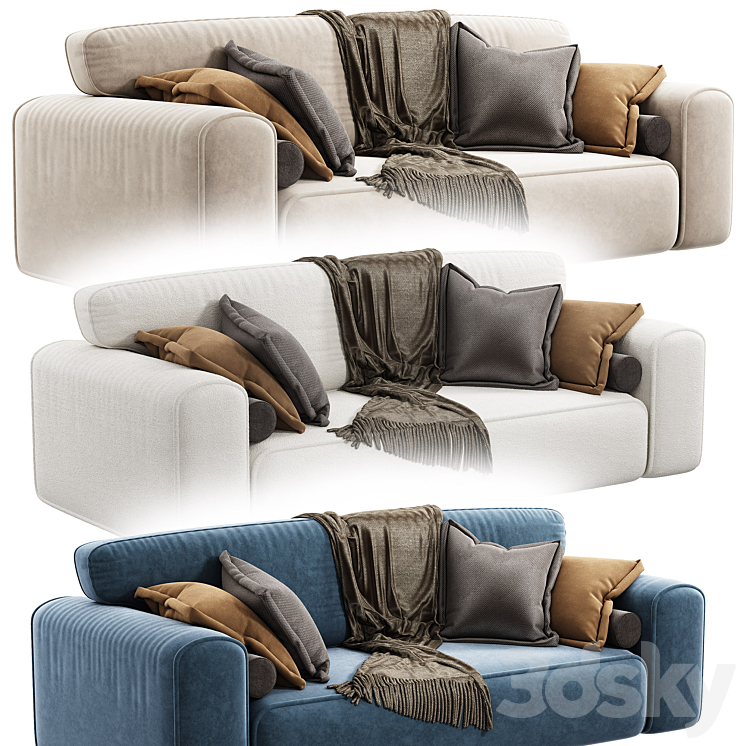 Sofa VIENA from Sofa ru| Viena Sofa 3DS Max Model - thumbnail 2