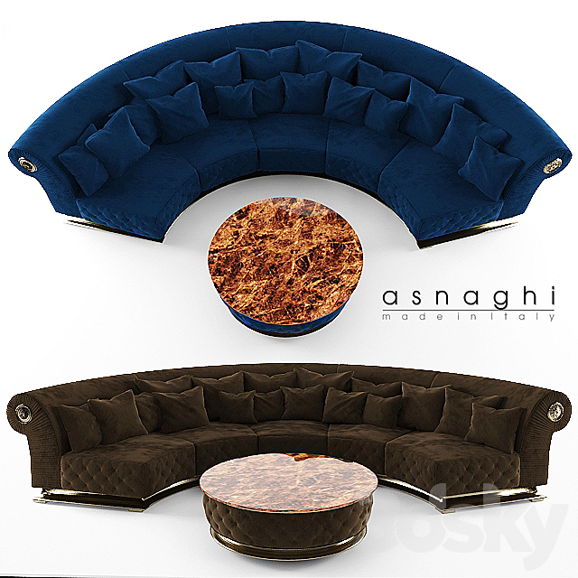 Sofa_Asnaghi_Prestige 3DSMax File - thumbnail 1